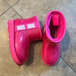 UGG Kids Pink Boots